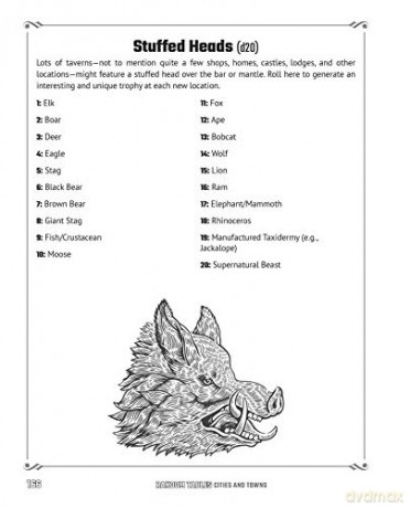 Random Tables: Cities And Towns - Timm Woods [KSIĄŻKA]