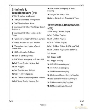 Random Tables: Cities And Towns - Timm Woods [KSIĄŻKA]