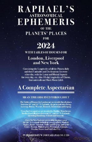Raphaels Ephemeris 2024 [KSIĄŻKA]