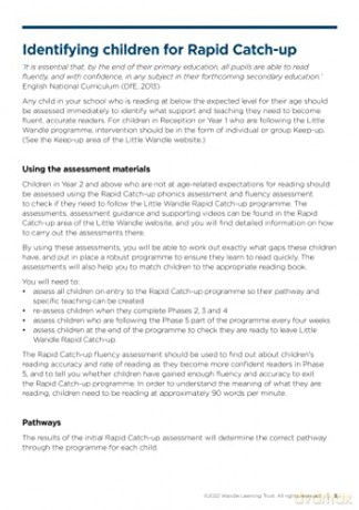Rapid Catch-Up For Age 7+ Teachers Guide - Wandle Learning Trus [KSIĄŻKA]