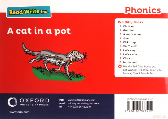 Read Write Inc. Phonics Red Ditty Book [KSIĄŻKA]