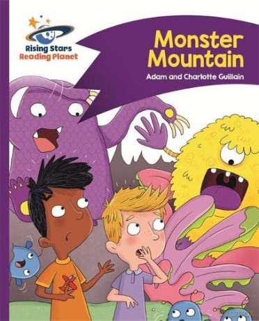 Reading Planet Monster Mountain Purple C - AdamGuill Guillain [KSIĄŻKA]