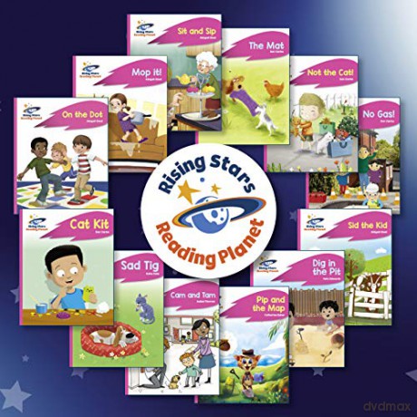 Reading Planet Rocket Phonics Pink A Com - Reading Planet Pack [KSIĄŻKA]