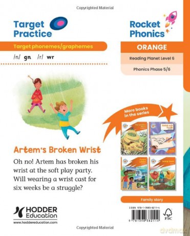 Reading Planet Rocket Phonics Target Pra - Clare Bristow [KSIĄŻKA]