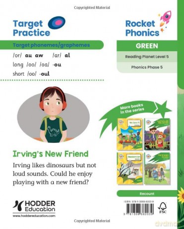 Reading Planet Rocket Phonics Target Pra - Clare Bristow [KSIĄŻKA]