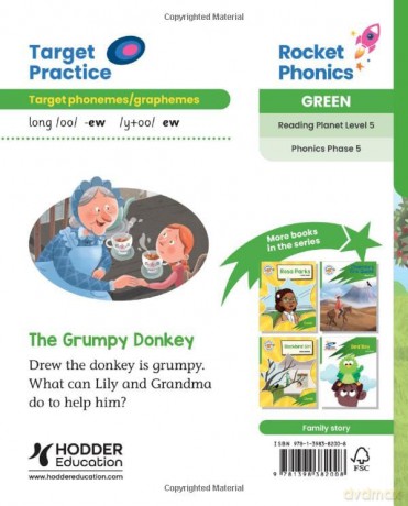 Reading Planet Rocket Phonics Target Pra - Hallie Goldford [KSIĄŻKA]