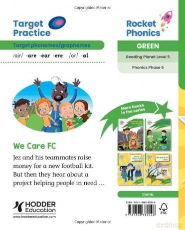 Reading Planet Rocket Phonics Target Pra - Hodder Education [KSIĄŻKA]