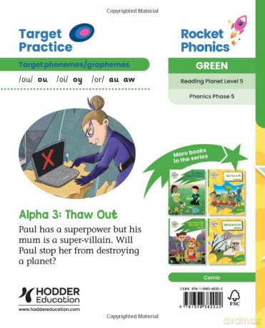 Reading Planet Rocket Phonics Target Pra - Catherine Lenahan [KSIĄŻKA]