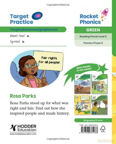 Reading Planet Rocket Phonics Target Pra - Claire Smith [KSIĄŻKA]