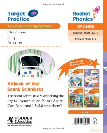 Reading Planet Rocket Phonics Target Pra - Abigail Steel [KSIĄŻKA]