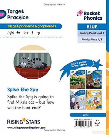 Reading Planet Rocket Phonics Target Pra - Abigail Steel [KSIĄŻKA]