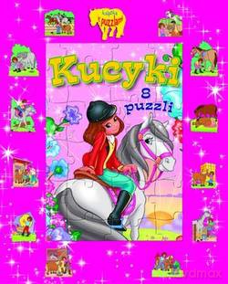 Kucyki 8 Puzzli [KSIĄŻKA]