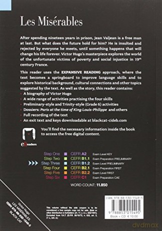 Reading Training Les Miserables Audio Cd - Kate Williams [KSIĄŻKA]