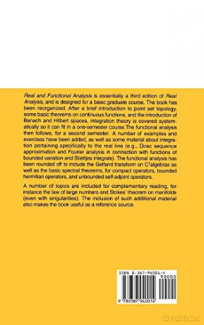 Real And Functional Analysis - Serge Lang [KSIĄŻKA]