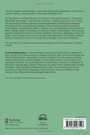 Realist Paradigm Of International Relati - Amarty Mukhopadhyay [KSIĄŻKA]