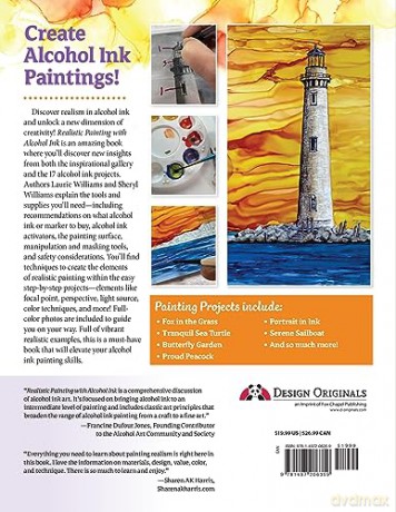 Realistic Painting With Alcohol Ink - Laurie Williams [KSIĄŻKA]