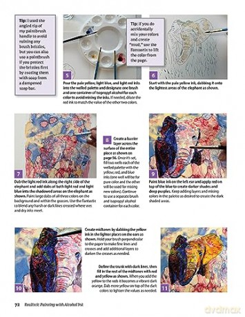 Realistic Painting With Alcohol Ink - Laurie Williams [KSIĄŻKA]