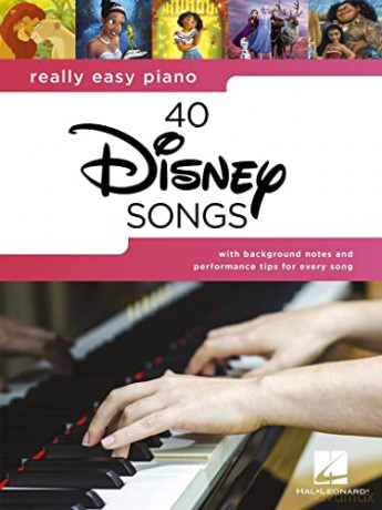 Really Easy Piano 40 Disney Songs [KSIĄŻKA]