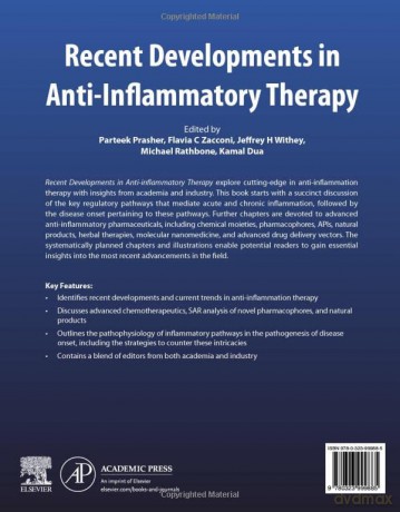 Recent Developments In Antiinflammatory - Parteek Prasher [KSIĄŻKA]