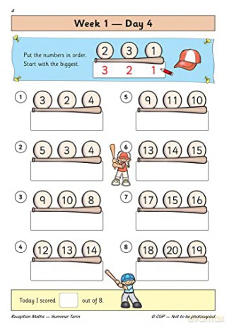 Reception Maths Daily Practice Book [KSIĄŻKA]