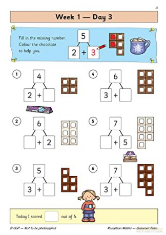 Reception Maths Daily Practice Book [KSIĄŻKA]
