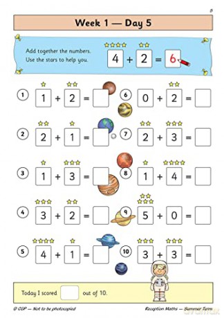 Reception Maths Daily Practice Book [KSIĄŻKA]