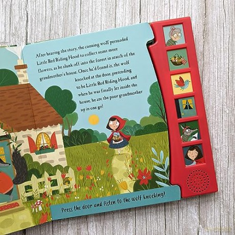 Red Riding Hood A Story Sound Book - Laura Garnerburt [KSIĄŻKA]