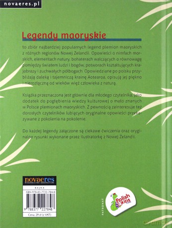 Legendy Maoryskie - Riddell M.,JANI [KSIĄŻKA]
