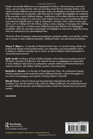 Reframing The Everyday In Early Childhoo - Casey Y. Myers [KSIĄŻKA]