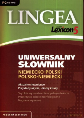 Lexicon 5 Uniwersalny Słownik Niem -POL Pol-Niem Pc Cd-Rom [KSIĄŻKA]