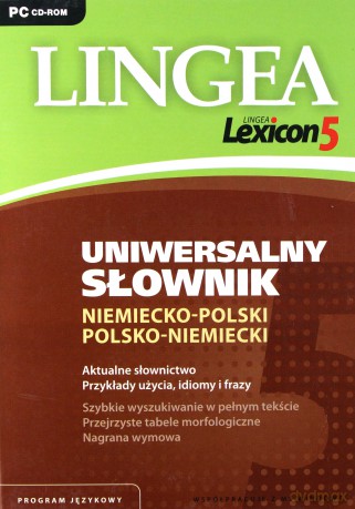 Lexicon 5 Uniwersalny Słownik Niem -POL Pol-Niem Pc Cd-Rom [KSIĄŻKA]