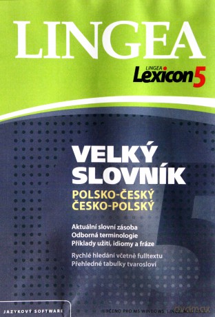 Lexicon 5 Wielki Słownik Polsko-Czeski Czesko-Polski [CD-ROM]