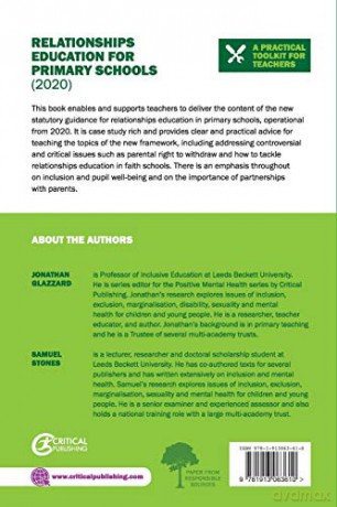 Relationships Education For Primary - Jonathan Glazzard [KSIĄŻKA]