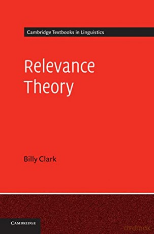 Relevance Theory - Billy Clark [KSIĄŻKA]