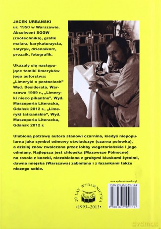 Limeryki Od Kuchni - Urbański Jacek [KSIĄŻKA]
