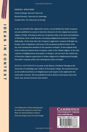 Religion Enlightenment And Empire - Patterson Jessica [KSIĄŻKA]