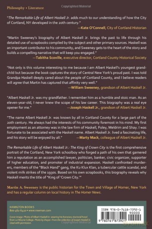 Remarkable Life Of Albert Haskell Jr. - Martin A. Sweeney [KSIĄŻKA]
