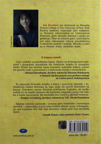 Listy Z Pudełka. Sekret Mojej Mamy - Ann Kirschner [KSIĄŻKA]