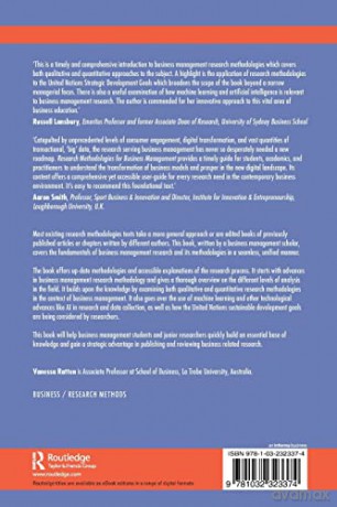 Research Methodologies For Business Mana - Vanessa Ratten [KSIĄŻKA]