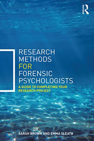 Research Methods For Forensic Psychologi - Sarah Brown [KSIĄŻKA]