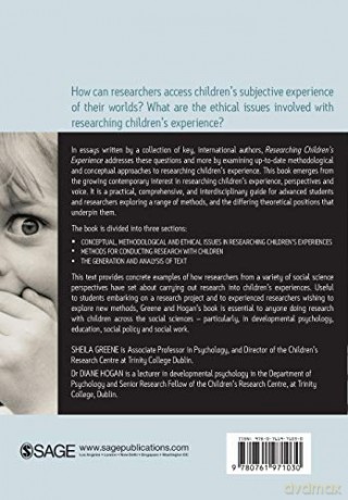 Researching Childrens Experiences - Sheila (Ed) Greene [KSIĄŻKA]