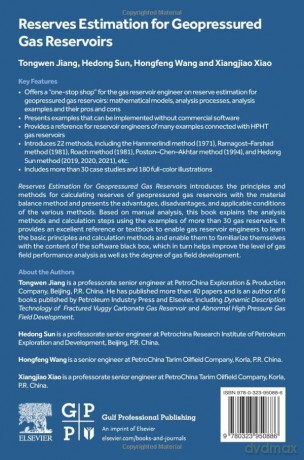 Reserves Estimation For Geopressured Gas - Tongwen Jiang [KSIĄŻKA]