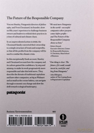 Responsbile Company - Yvon Chouinard [KSIĄŻKA]