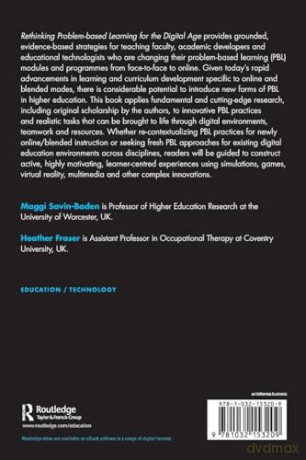 Rethinking Problembased Learning For The - Maggi Savin-Baden [KSIĄŻKA]