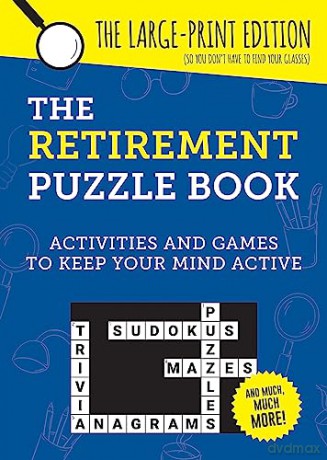 Retirement Puzzle Book Large Print Ed - Summersdale [KSIĄŻKA]