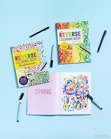 Reverse Coloring Book The - Kendra Norton [KSIĄŻKA]
