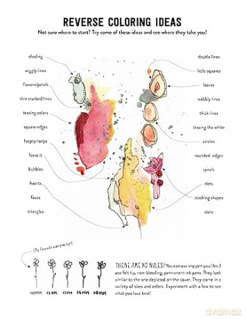 Reverse Coloring Book The - Kendra Norton [KSIĄŻKA]