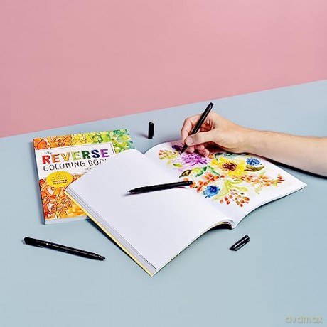 Reverse Coloring Book The - Kendra Norton [KSIĄŻKA]