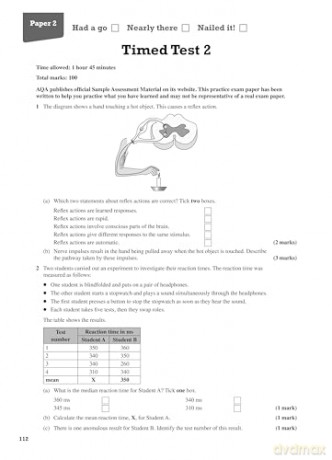 Revise Aqa Gcse Biology Foundation Revis - Stephen Hoare [KSIĄŻKA]
