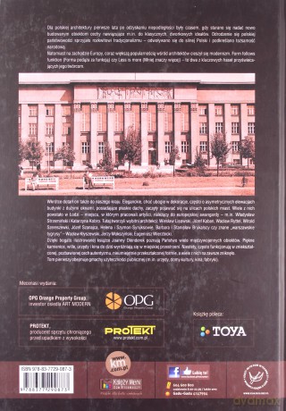Łódzki Modernizm T.1 I Inne Nurty Przedwojennego Budownictwa - Olenderek J. [KSIĄŻKA]